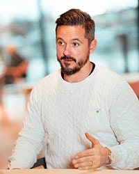 Daniel McCabe, vd på Highcon