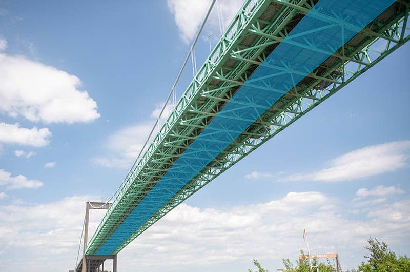 Layher Allround Hängställning Älvsborgsbron