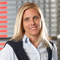Jannica Stawbrink, Sales Controller och HR-koordinator, Layher