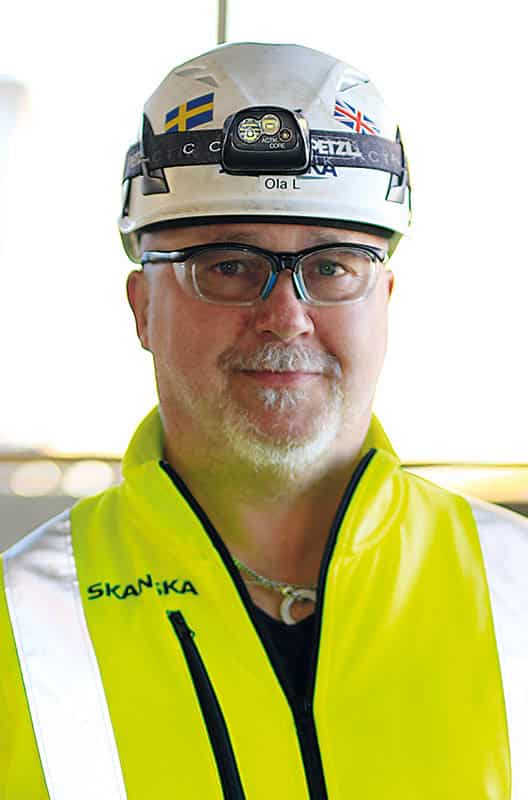 Ola Lundberg arbetsledare Skanska